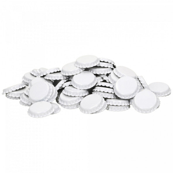 Flaskekapsler 29 mm Hvite – 50 stk