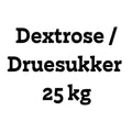 Dextrose / Druesukker 25 kg – hjemmebrygg