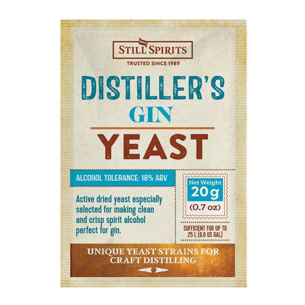 Still Spirits Distiller's Gin Yeast 20g – hjemmebrygg