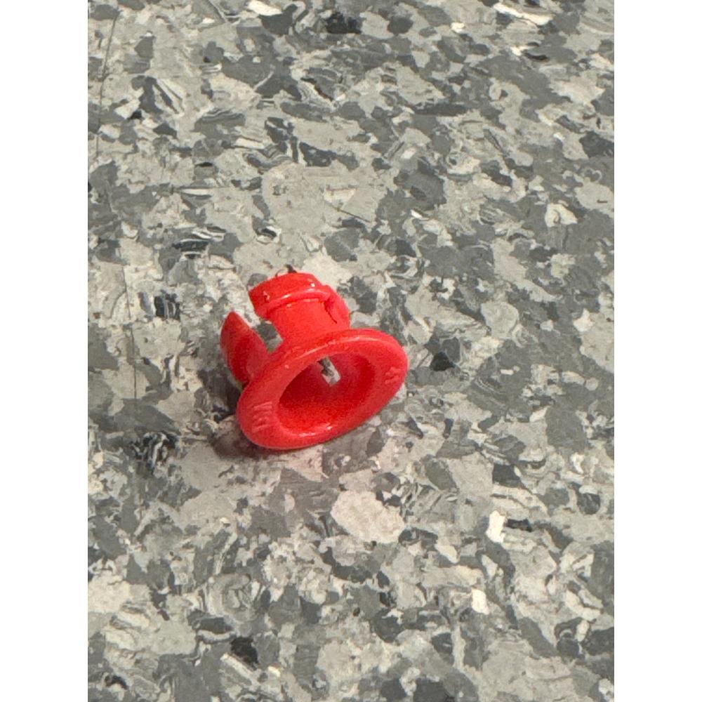DMfit rød krage (collet) reservedel for push-fit koblinger, 3/1 størrelse.