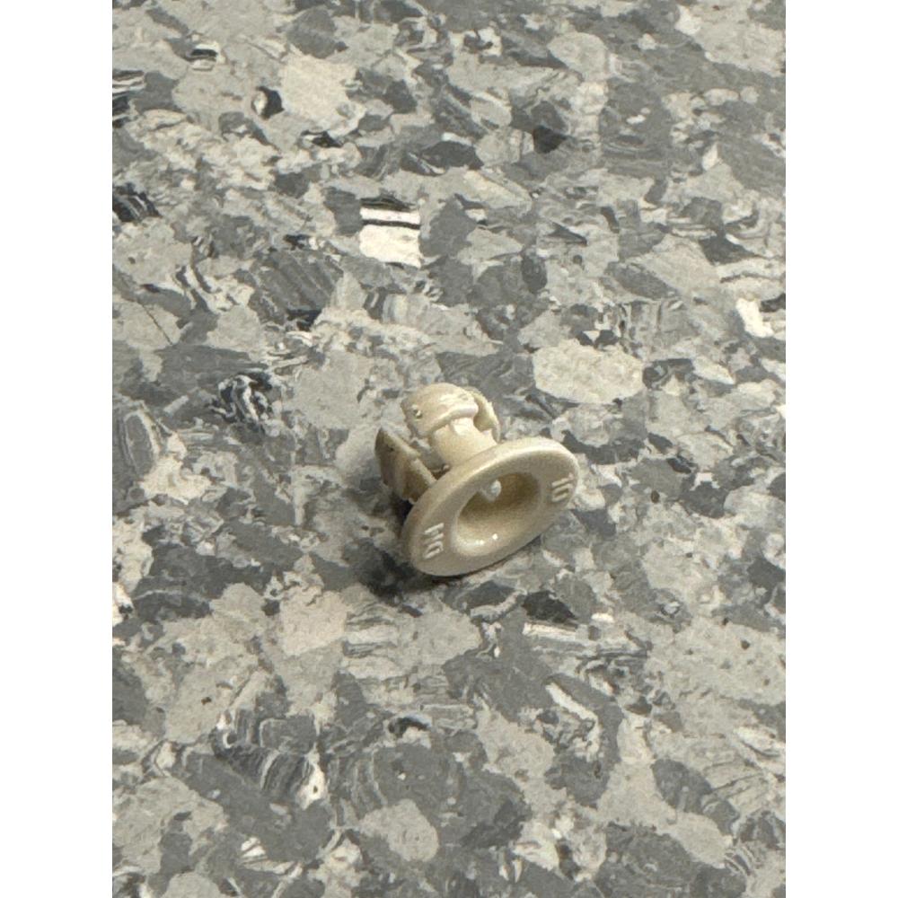 DMfit krage (collet) i beige acetal for push-fit koblinger, reservedel.