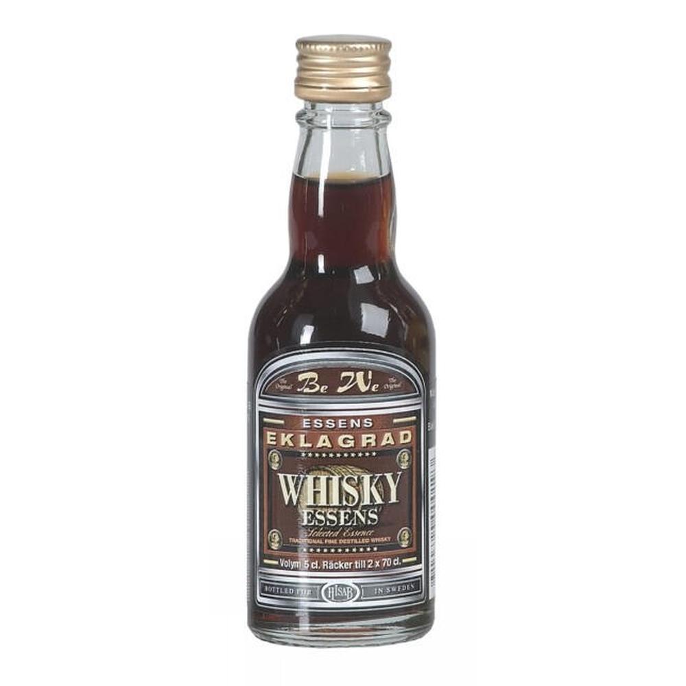 BeWe Eklagrad Whisky essens 5 cl flaske med gullkork – hjemmebrygg
