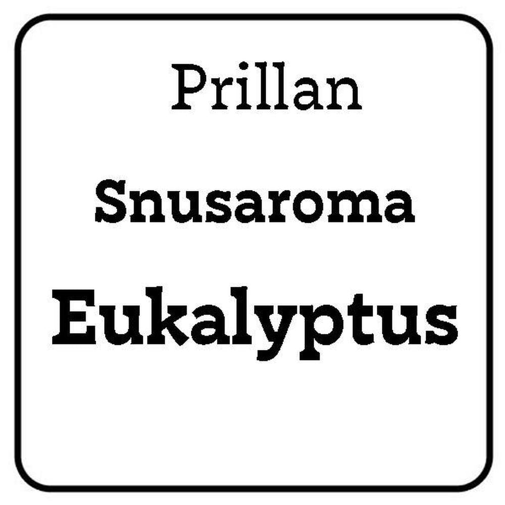 Prillan Snusaroma Eukalyptus 25ml – hjemmebrygg