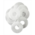 10 hvite 40mm filtervaskere for EZ filter.