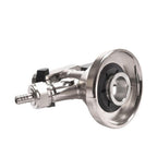 Micro Matic Fatkobling G-type i sølvmetall med 5/8" gjenger, for stabil tapping.