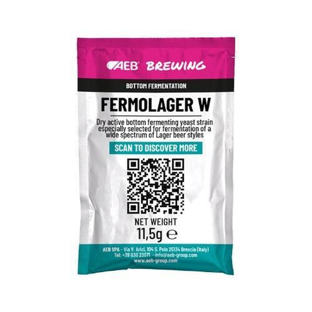 Fermolager W tørrgjær 11,5g for lagerøl – hjemmebrygg