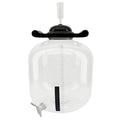 FermZilla 30L Flat Bottom PET gjæringstank med kran, gjærlås og termometer.