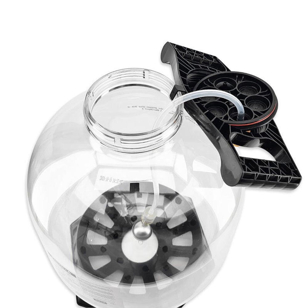FermZilla 60L All Rounder PET-gjæringstank med Easy-Grip lokk og flytende dip tube.