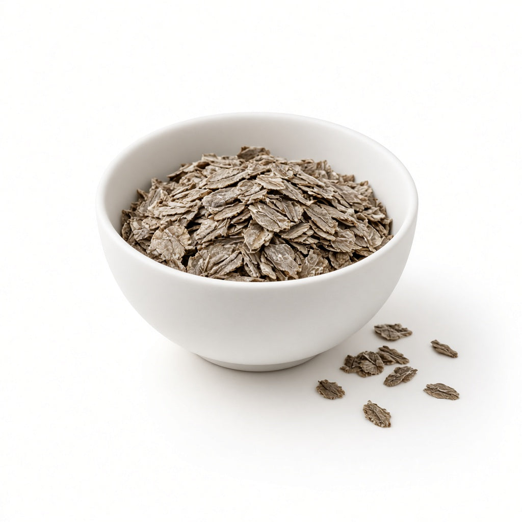 Flaket rug (ruggryn) 100 g i skål