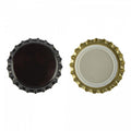 Sorte 29 mm flaskekapsler med PVC-fri pakning, 50 stk – for øl, cider og musserende vin.