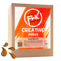 FWK Creative Amber Fresh Wort Kit i pappeske med oransje etikett – hjemmebrygg