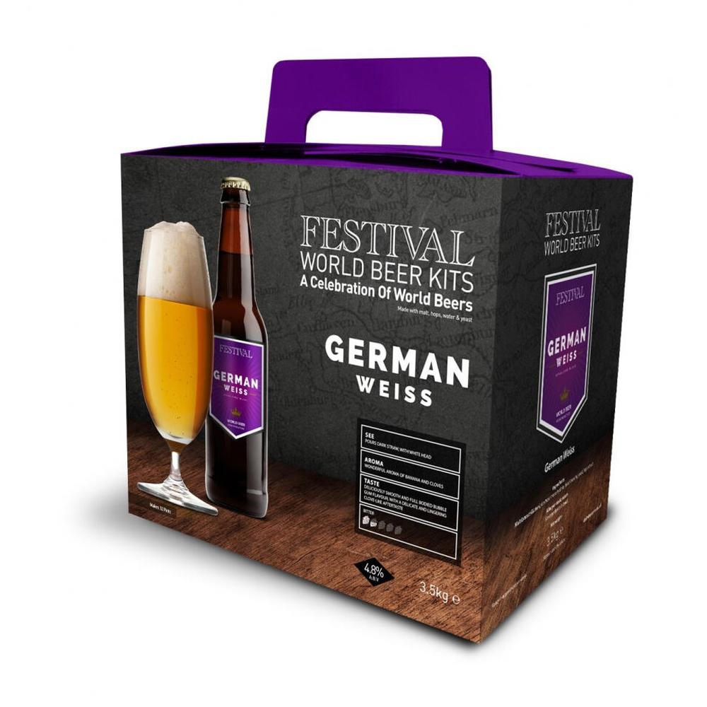 Festival German Weiss ølsett 3,6kg – hjemmebrygg