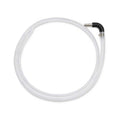 Transparent resirkuleringsslange (1,4 m) med svart 90-graders kobling for Grainfather G40/G70.