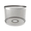 Grainfather overløpsfilter i rustfritt stålnett, 11 cm diameter, for ølbrygging.