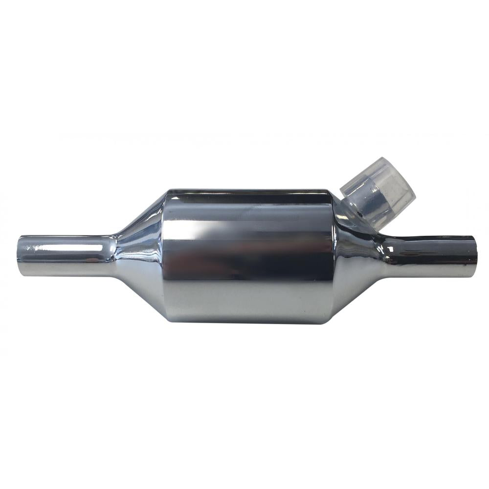 Grainfather Wortometer i skinnende metall med gjennomsiktig hette, for G30.