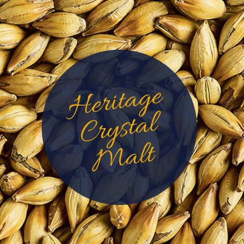 Heritage Crystal Malt 180 EBC medium karamellmalt 100g – hjemmebrygg