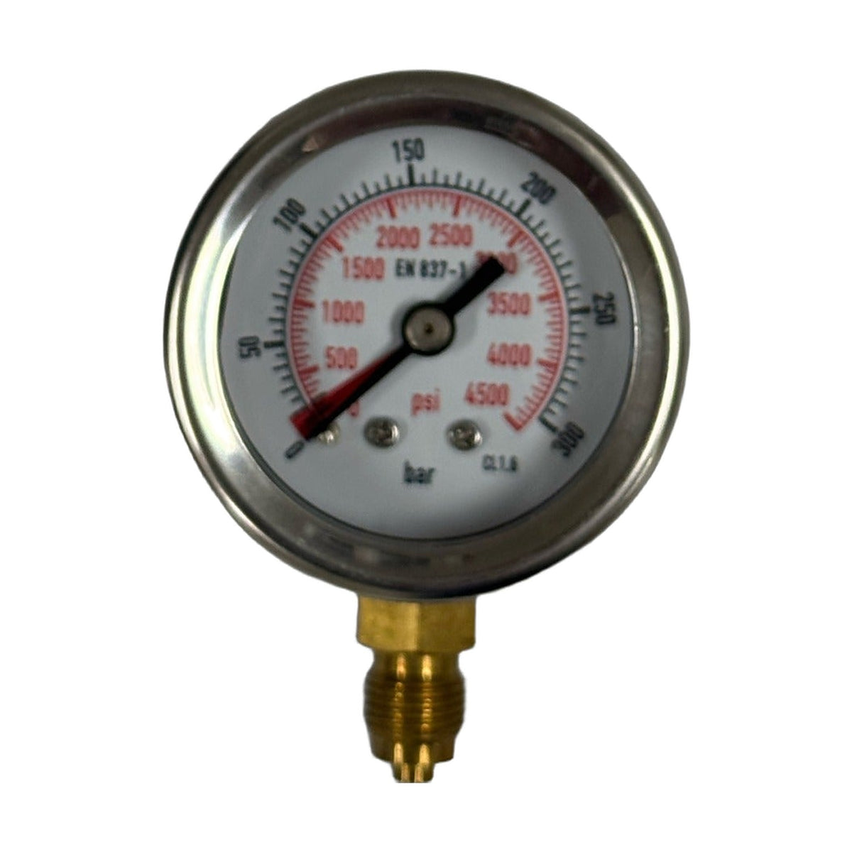Høytrykksmanometer 40 mm 0–300 bar med G1/8"-gjenge