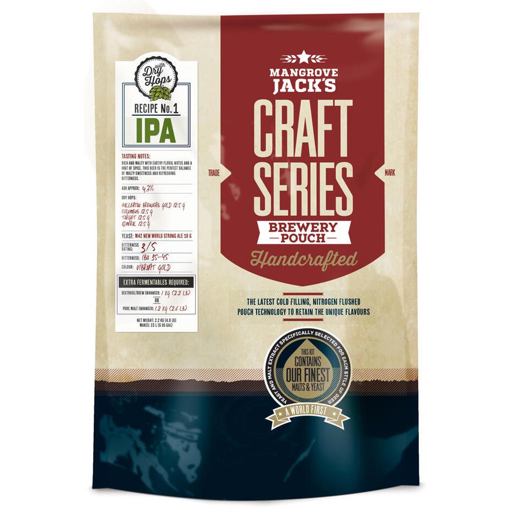 Mangrove Jack's Craft Series IPA ølsett 2,5 kg – hjemmebrygg