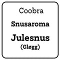 Coobra Snusaroma Julesnus (Gløgg) 25ml flaske – hjemmebrygg