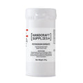 Hvit beholder med Handcraft Supplies kaliumsorbat 25g – vinstabilisator.
