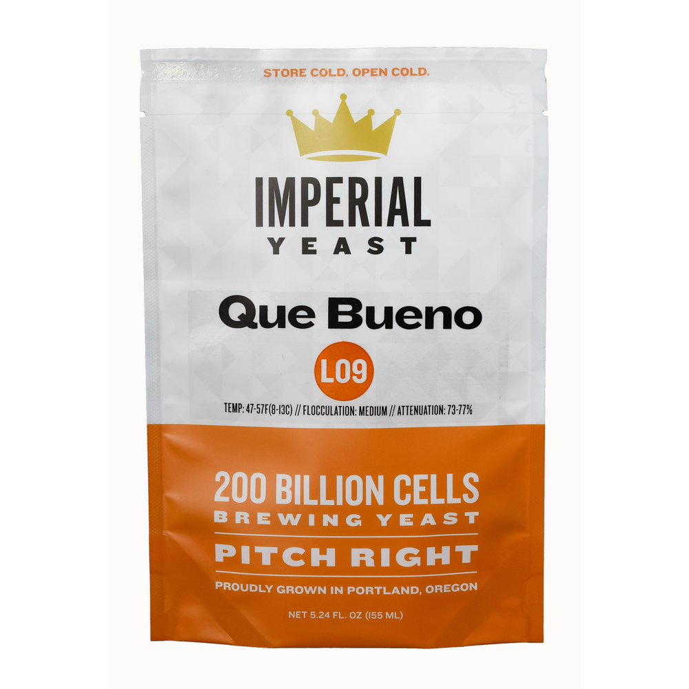 Imperial Yeast L09 Que Bueno lagergjær 5.24 fl. oz. – hjemmebrygg