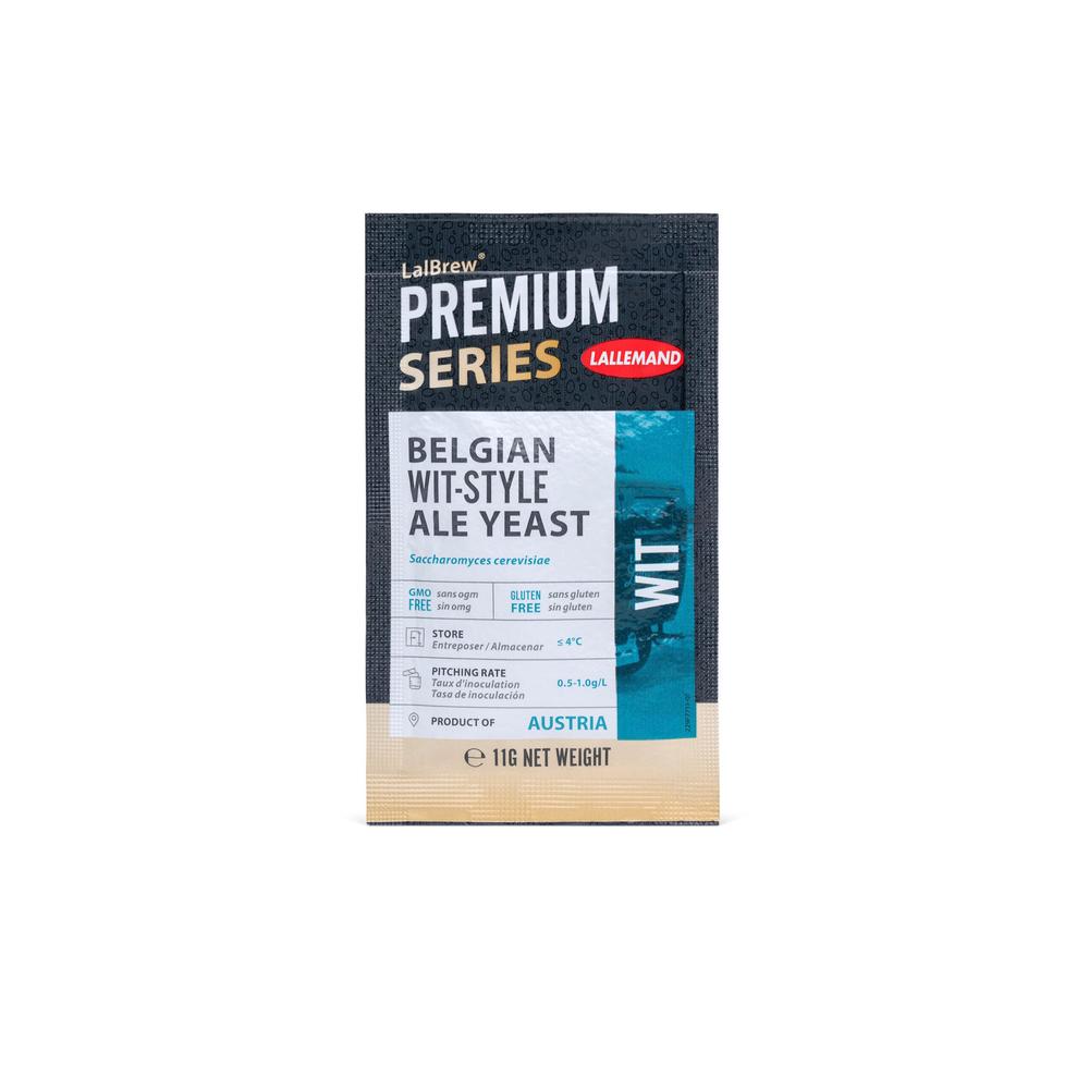LalBrew Premium Series Belgian Wit-Style gjær 11g – hjemmebrygg
