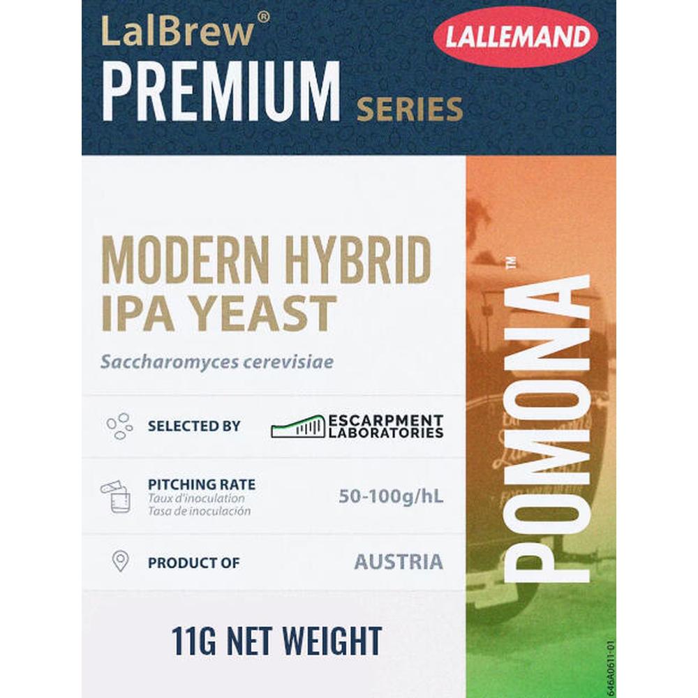 LalBrew Pomona 11g moderne hybrid IPA-gjær – hjemmebrygg