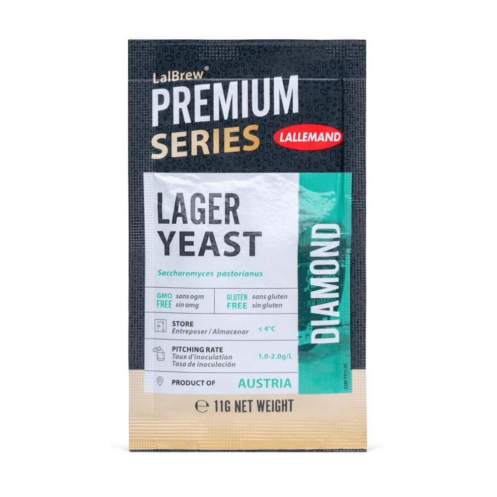 Lallemand Diamond Lager tørrgjær 11g – hjemmebrygg