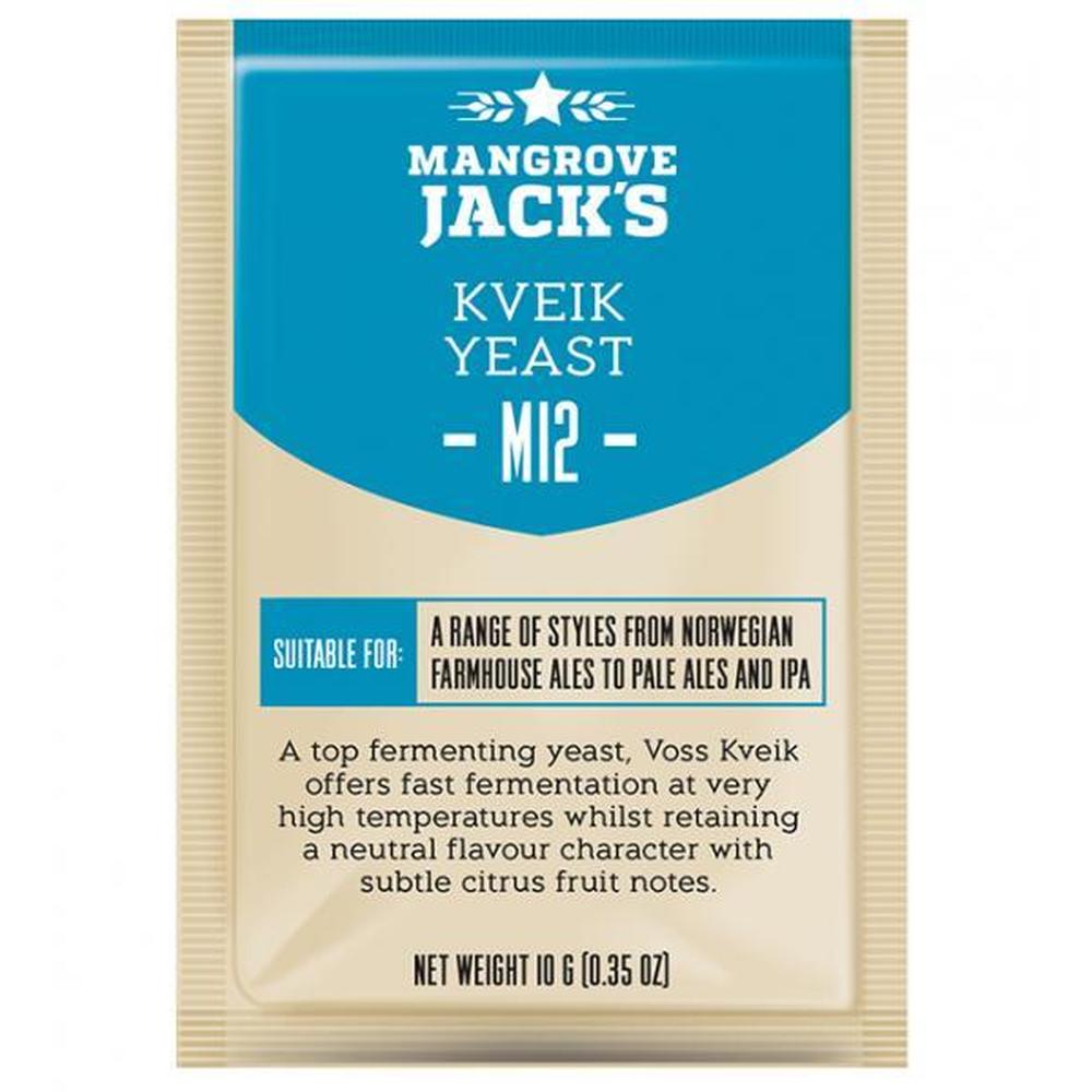 Mangrove Jack's M12 Kveik gjær 10g – hjemmebrygg