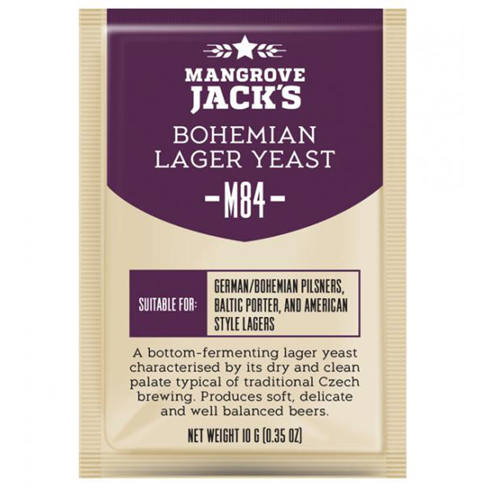 Mangrove Jack’s M84 Bohemian Lager ølgjær 10g – hjemmebrygg