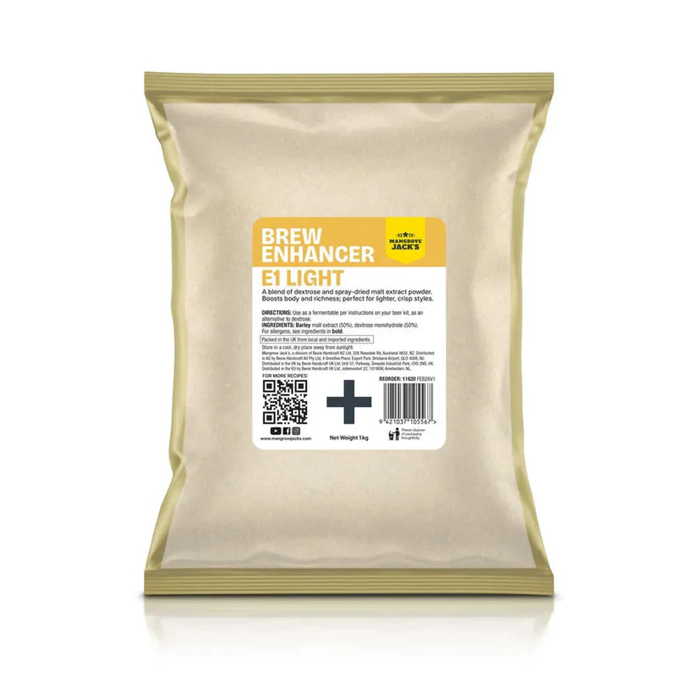 Mangrove Jack’s Recipe Range Enhancer 1 kg - E1 Light