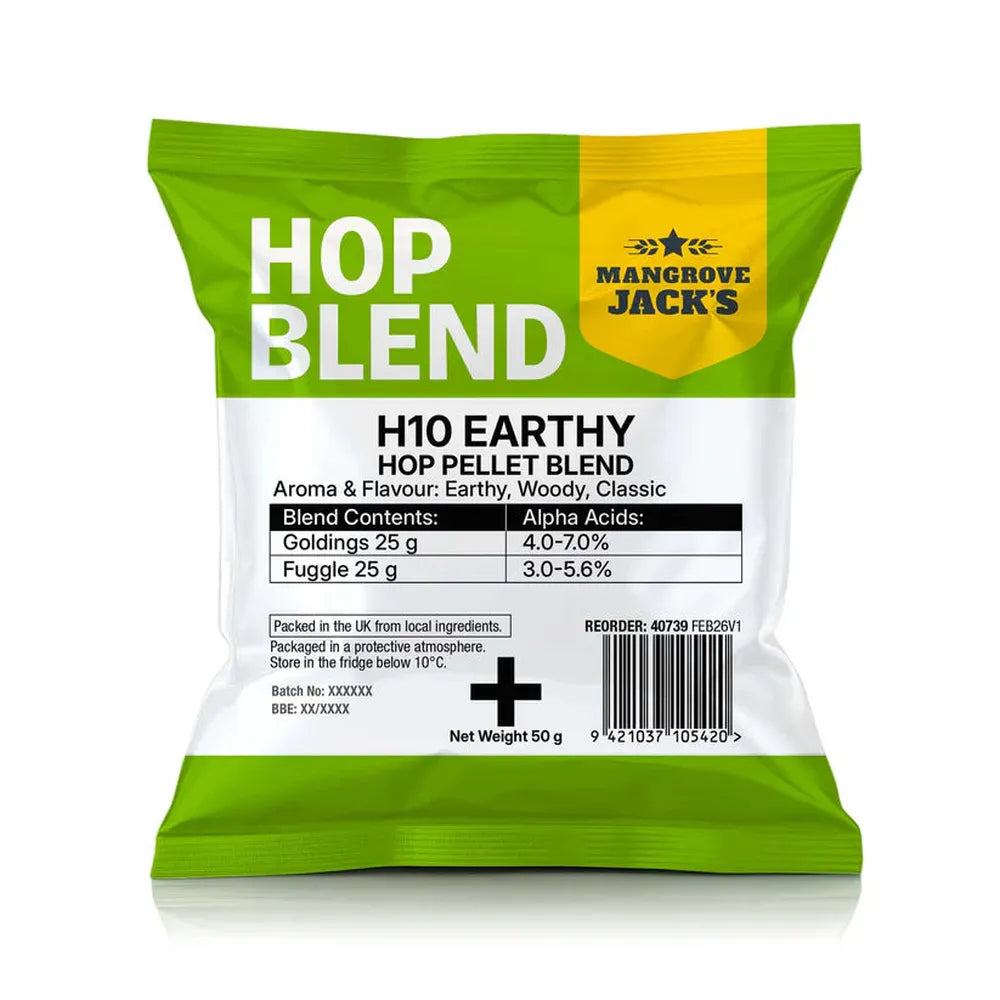 Mangrove Jack’s Recipe Range Humleblanding 50g - H10 Earthy