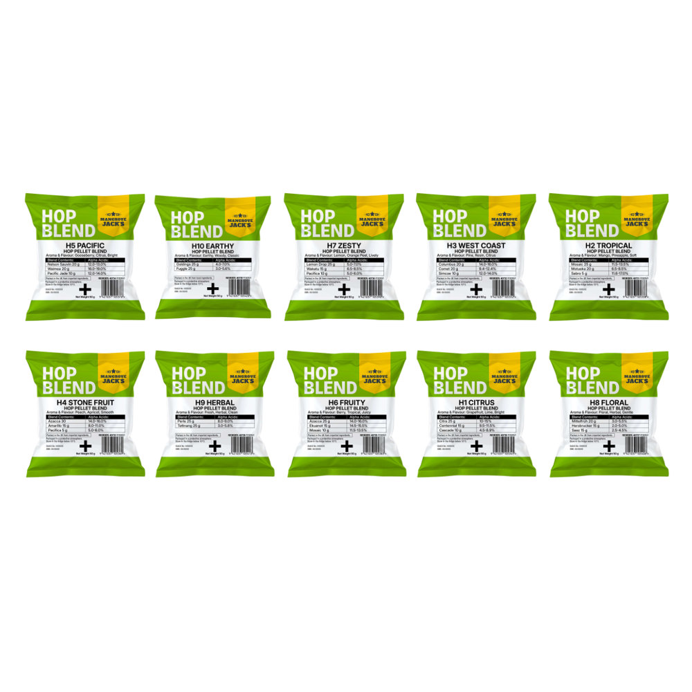 Mangrove Jack’s Recipe Range humleblandinger 50g – hjemmebrygg