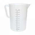 Målemugge 5 liter - gradert plast (PP)