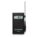 Milwaukee TH300 digitalt penn-termometer i svart med sølvfarget spiss og grønn logo, viser 8.2 °C.