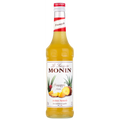Monin Ananas sirup 70cl i glassflaske med ananasillustrasjon.