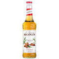 Monin Gingerbread sirup 70cl flaske med ingefærkjeks og kaneldesign på etiketten.