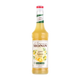 Monin Lemon Rantcho 1L sitronkonsentrat i glassflaske med grønn og hvit etikett.