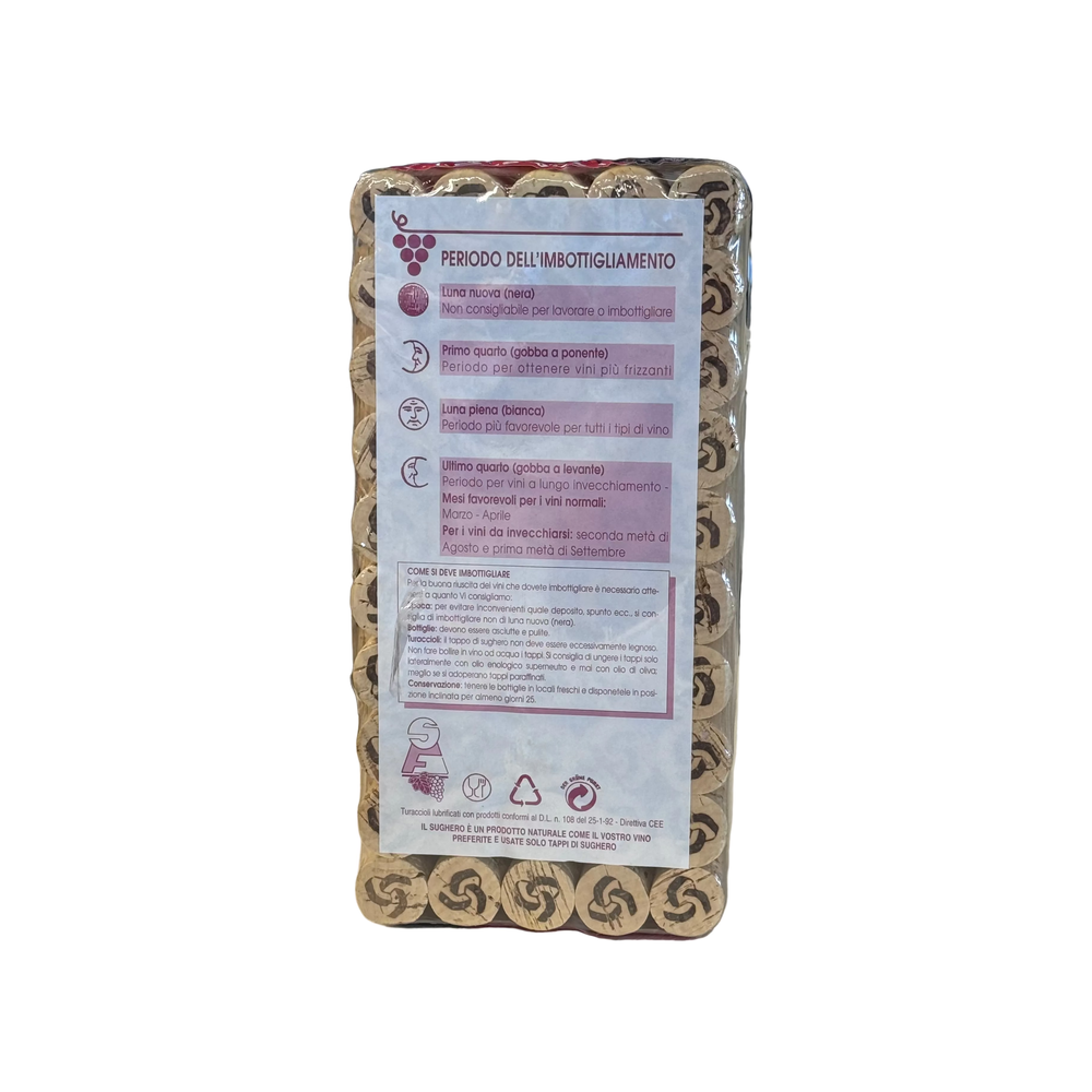 Naturkorker 26×40 mm – 100 stk – Ferrari