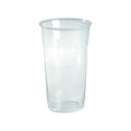 Transparent plast ølglass 50 cl med målestrek på 2 og 4 cl, 5cl til toppen.