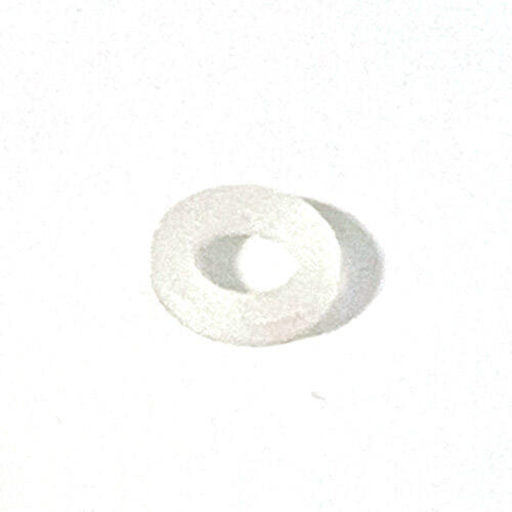 Hvit silikonpakning for SodaStream/AGA-adapter, rund form.