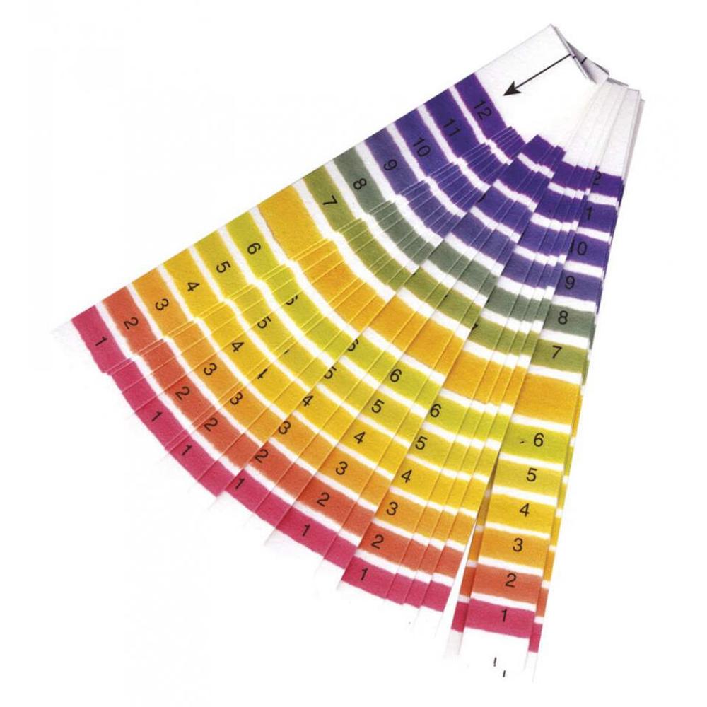 pH-papir 1-12 universal 20 pk for rask pH-sjekk av brygg.