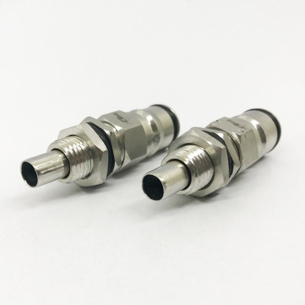 Ball Lock Post Bulkhead sett 1/4" BSP – Rustfritt Stål