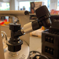Picnic Tap 2.1 med sort CMB ball lock og skumdemper for servering av øl.