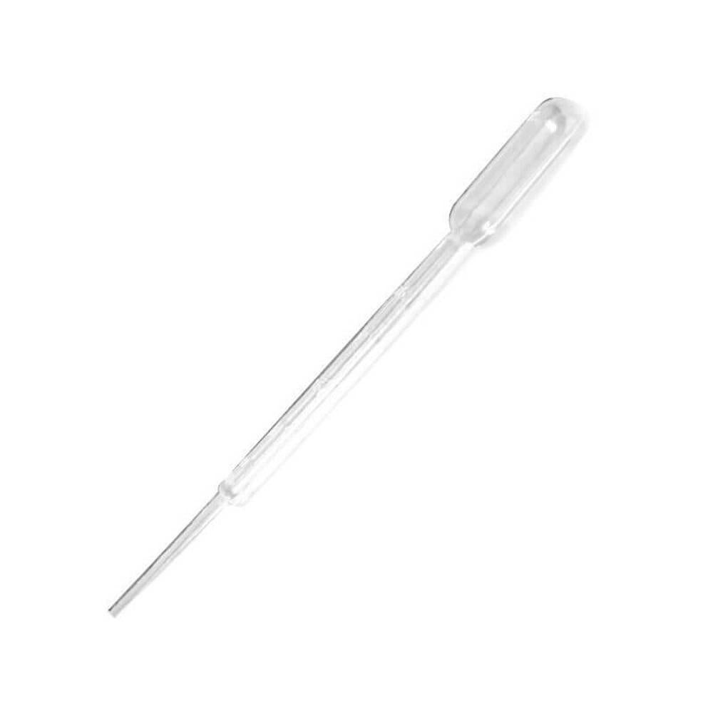 Klar engangs plastpipette på 5 ml for gjæringsprøver.