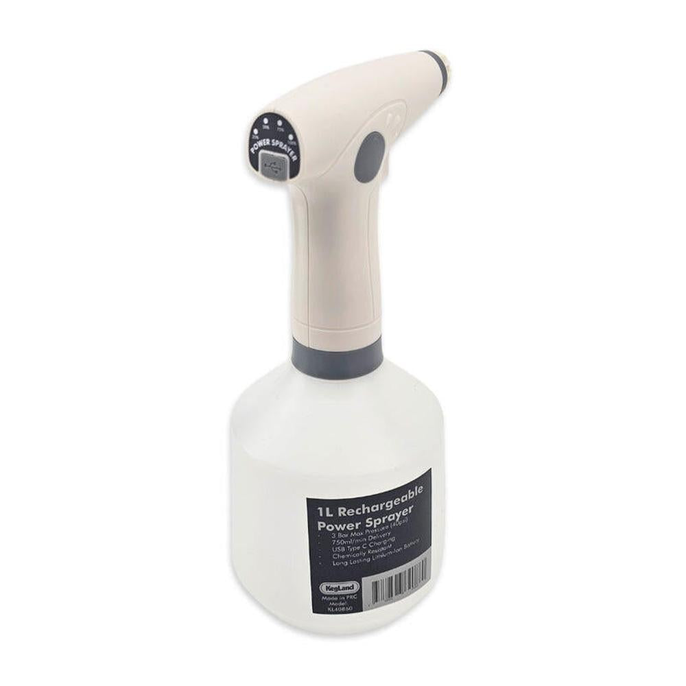 Power Sprayer 1 liter – Elektrisk sprayflakse – KegLand
