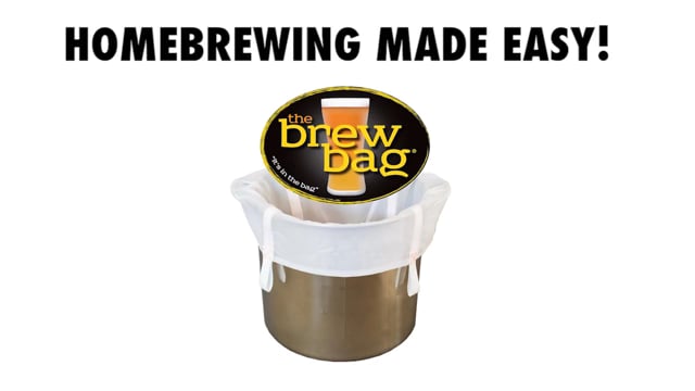 The Brew Bag 35 L – BIAB-pose / Meskepose for 35 liters kjele – 200 µm polyester