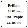 Prillan All White Hot Tropic snus, ca. 400 stk.