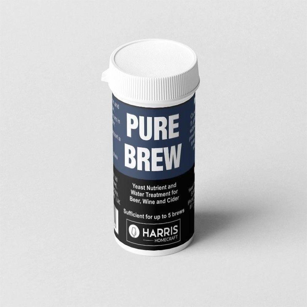 Pure Brew gjærnæring og vannbehandling for øl, vin, cider – Harris Homecraft