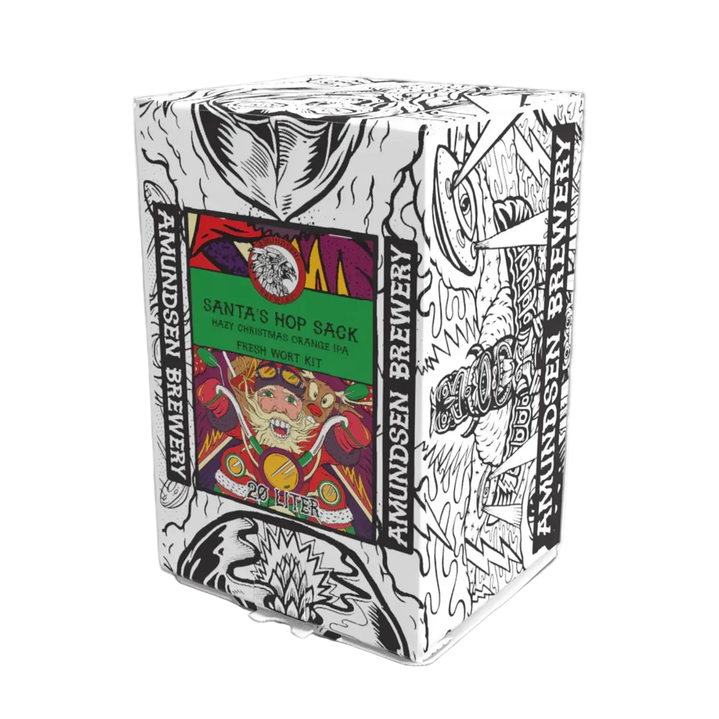 Santa's Hop Sack Hazy Christmas Orange IPA Fresh Wort Kit 20 L – Amundsen